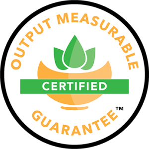 Output Measurable Guarantee Logo