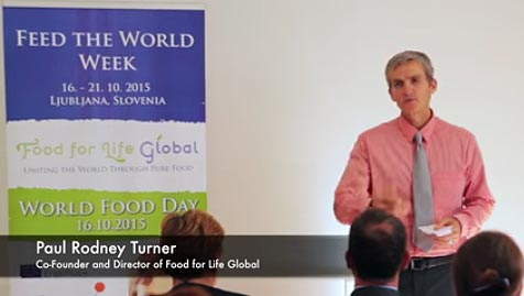 Paul Rodney Turner giving a talk