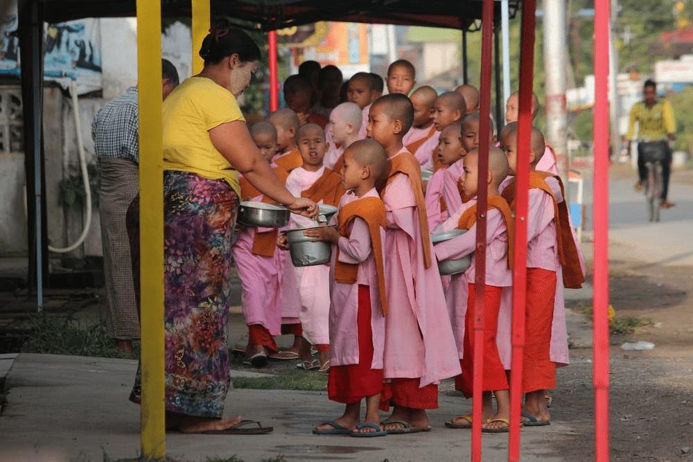 children monks