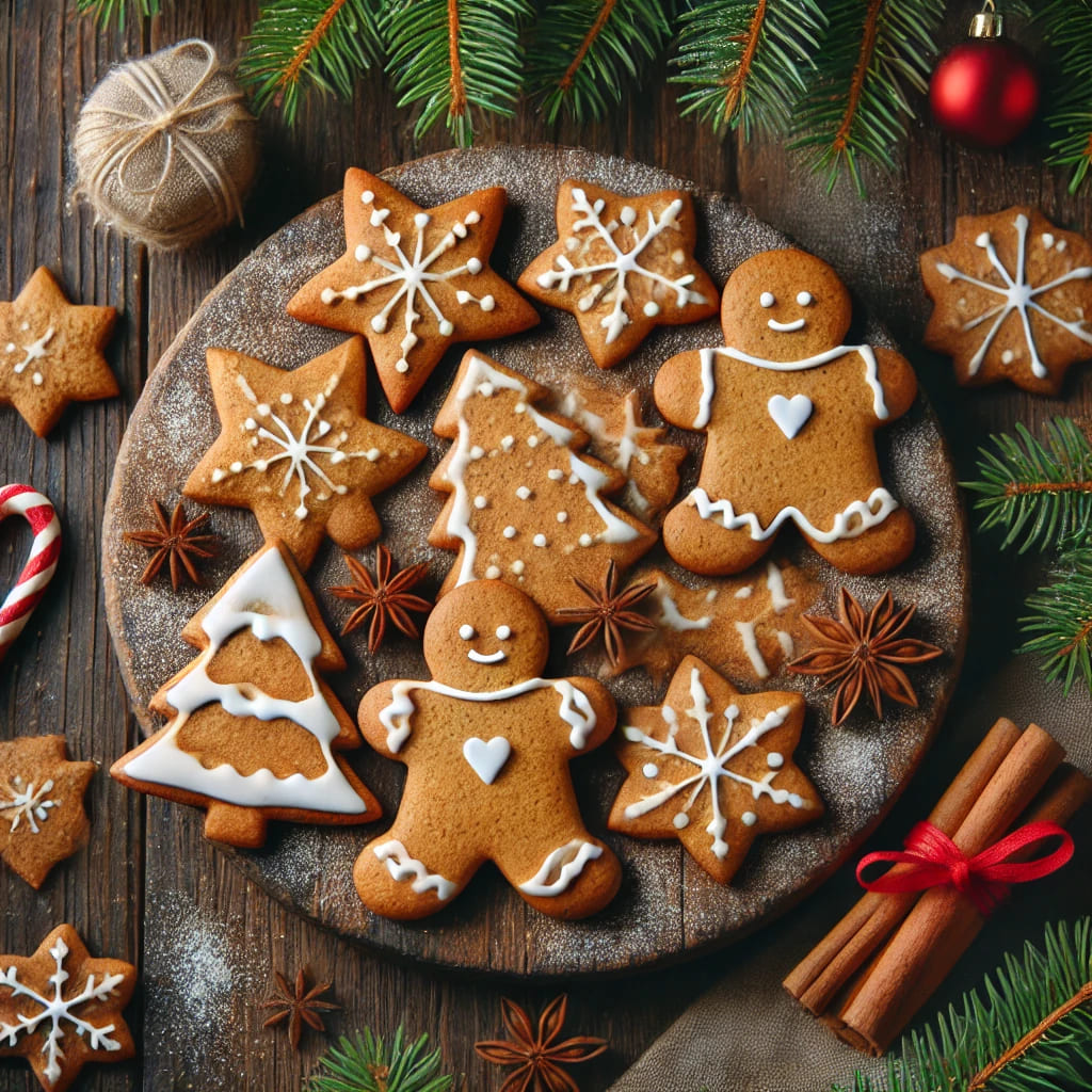 Vegan Gingerbread Cookies