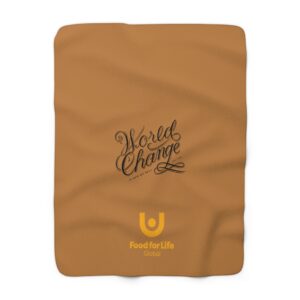 WORLD CHANGE- Sherpa Fleece Blanket