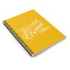 WORLD CHANGE- Spiral Notebook - Ruled Line - Image 3