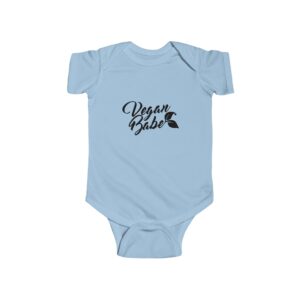 VEGAN BABE- Infant Fine Jersey Bodysuit