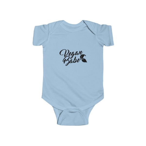 VEGAN BABE- Infant Fine Jersey Bodysuit