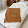 LOVE- Velveteen Plush Blanket - Image 3