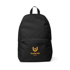 FOOD FOR LIFE- Unisex Fabric Backpack